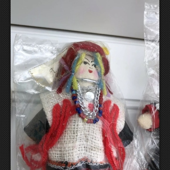 Thailand Tribal Dolls New Ornate Lot 6 Decorative - Picture 6 of 8